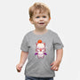 Cute Moogle Hug-baby basic tee-BlancaVidal