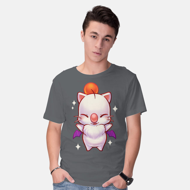 Cute Moogle Hug-mens basic tee-BlancaVidal