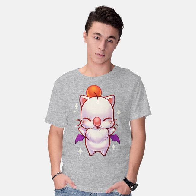 Cute Moogle Hug-mens basic tee-BlancaVidal