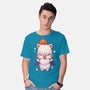 Cute Moogle Hug-mens basic tee-BlancaVidal