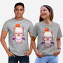 Cute Moogle Hug-unisex basic tee-BlancaVidal
