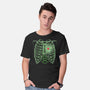 Grinch's Heart-mens basic tee-IKILO
