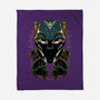 Lady Panther-none fleece blanket-Astrobot Invention