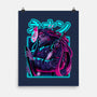 Neon Slayer-none matte poster-Bruno Mota