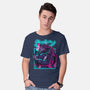 Neon Slayer-mens basic tee-Bruno Mota