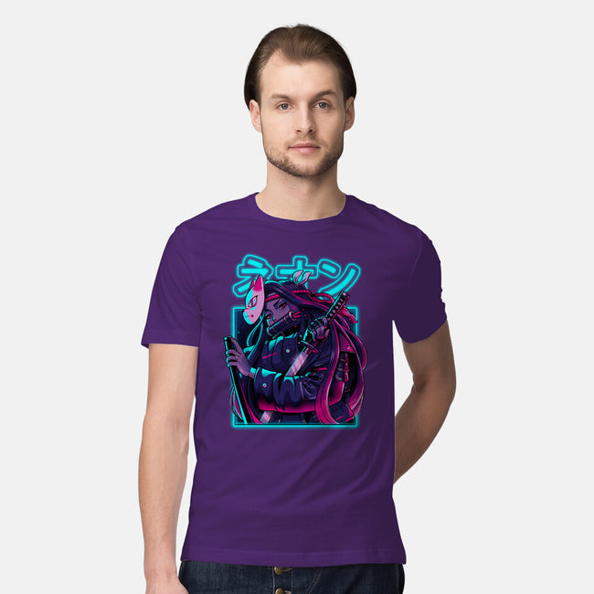 Neon Slayer-mens premium tee-Bruno Mota