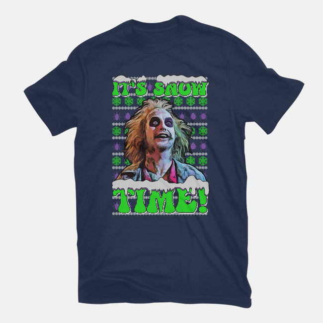 It's Snow Time-mens premium tee-goodidearyan
