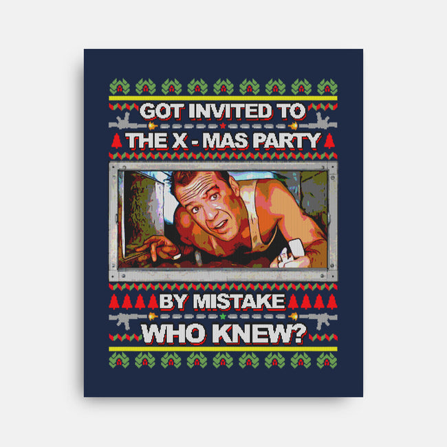 Got Invited-none stretched canvas-goodidearyan