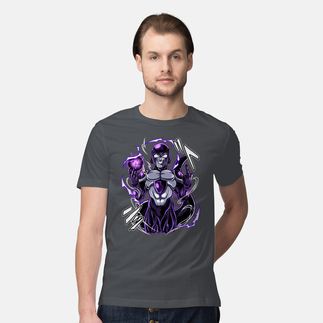 Black Freeza-mens premium tee-Duardoart