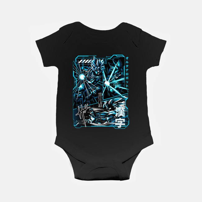 Hame Manga-baby basic onesie-albertocubatas