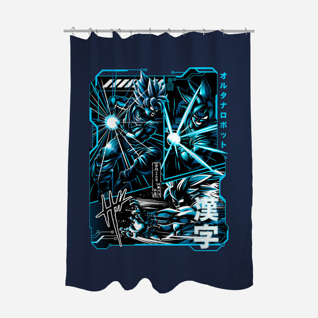 Hame Manga-none polyester shower curtain-albertocubatas