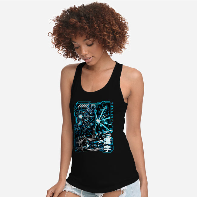Hame Manga-womens racerback tank-albertocubatas