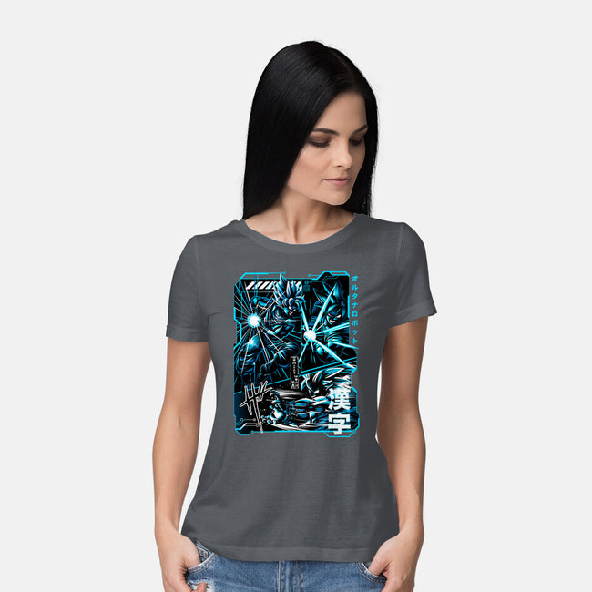 Hame Manga-womens basic tee-albertocubatas