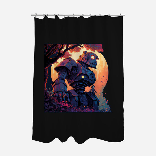 The Giant-none polyester shower curtain-Syiavri