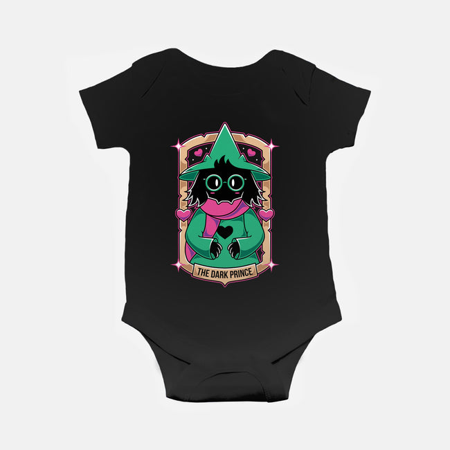 The Dark Prince-baby basic onesie-Alundrart