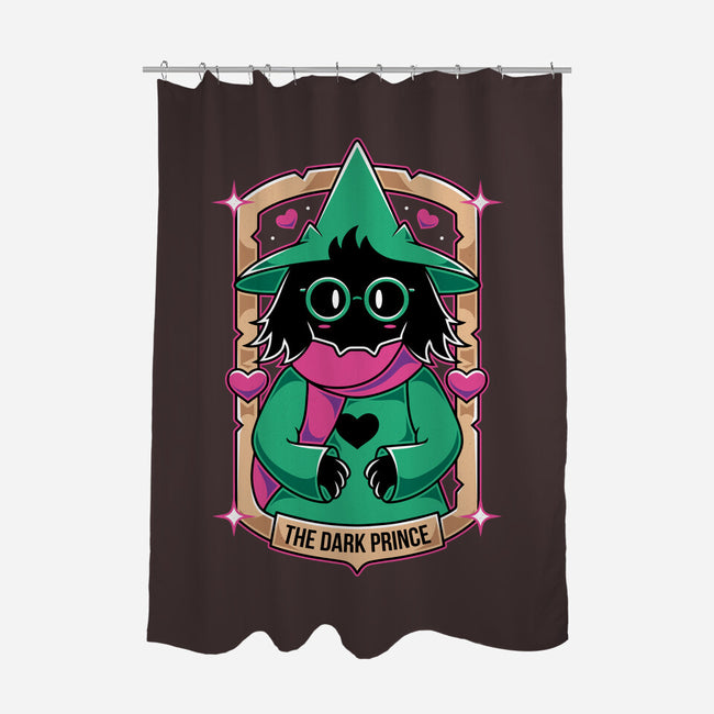 The Dark Prince-none polyester shower curtain-Alundrart