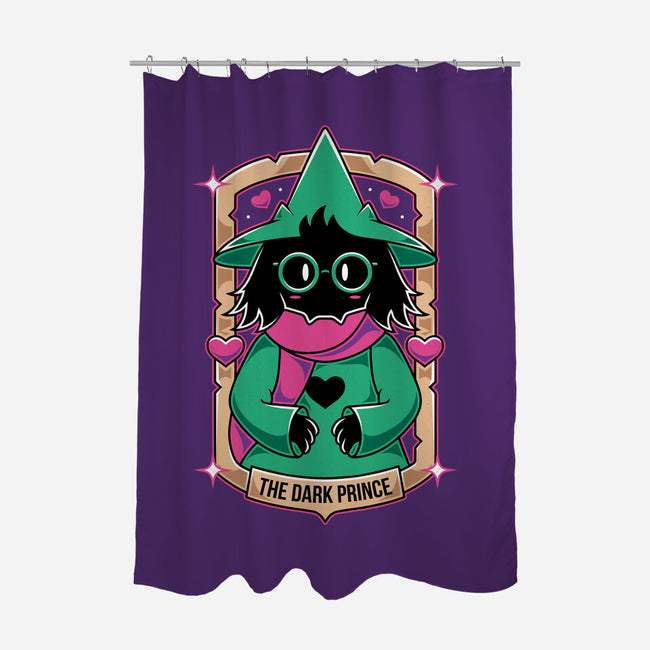 The Dark Prince-none polyester shower curtain-Alundrart