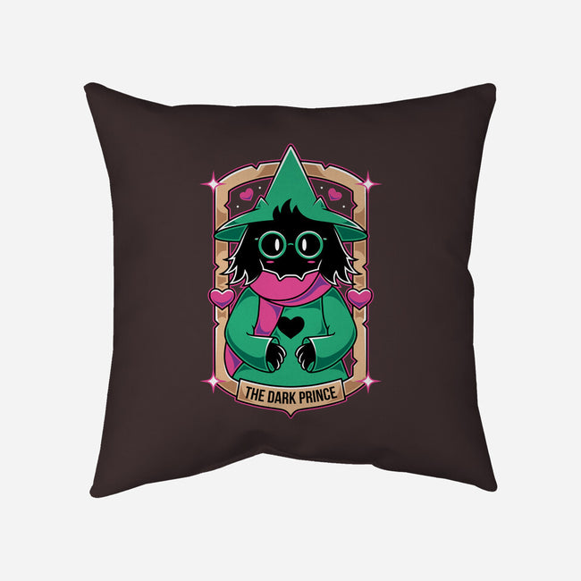 The Dark Prince-none removable cover w insert throw pillow-Alundrart
