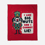 I Cannot Lie-none fleece blanket-Weird & Punderful