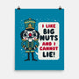 I Cannot Lie-none matte poster-Weird & Punderful