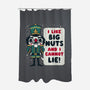 I Cannot Lie-none polyester shower curtain-Weird & Punderful