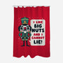 I Cannot Lie-none polyester shower curtain-Weird & Punderful