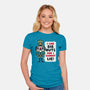 I Cannot Lie-womens fitted tee-Weird & Punderful