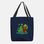 R'lyeh Christmas-none basic tote bag-pigboom