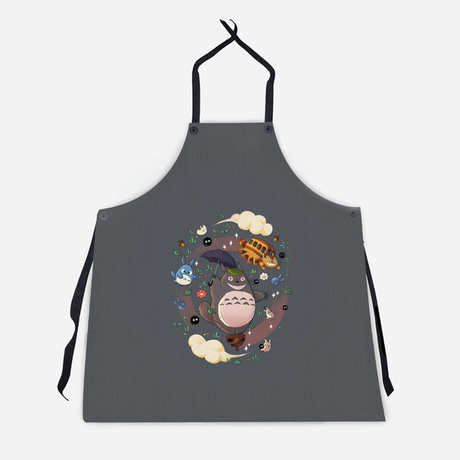 My Friend-unisex kitchen apron-jacnicolauart