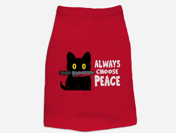 Always Choose Peace