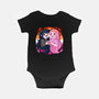 Vampire And Princess-baby basic onesie-Zaia Bloom