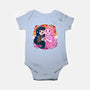 Vampire And Princess-baby basic onesie-Zaia Bloom