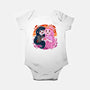 Vampire And Princess-baby basic onesie-Zaia Bloom