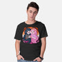 Vampire And Princess-mens basic tee-Zaia Bloom
