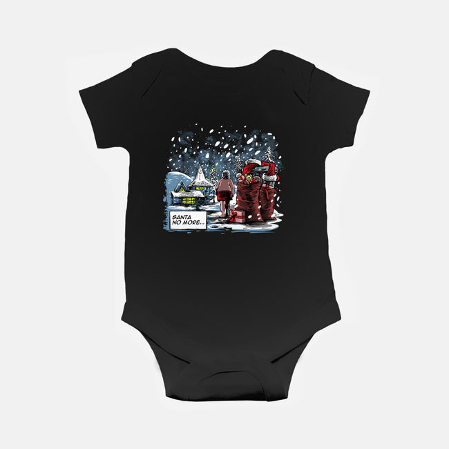 Santa No More-baby basic onesie-zascanauta