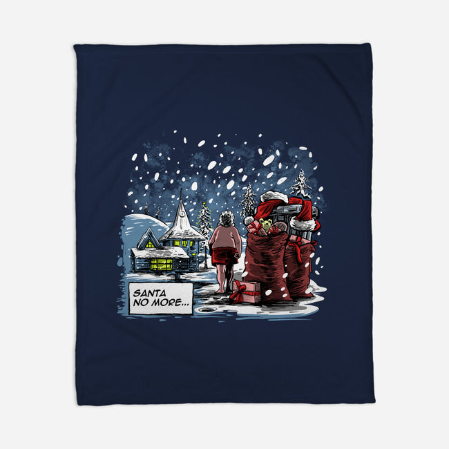 Santa No More-none fleece blanket-zascanauta
