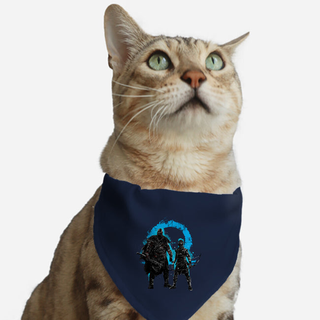 Ragnarok Storm-cat adjustable pet collar-kharmazero