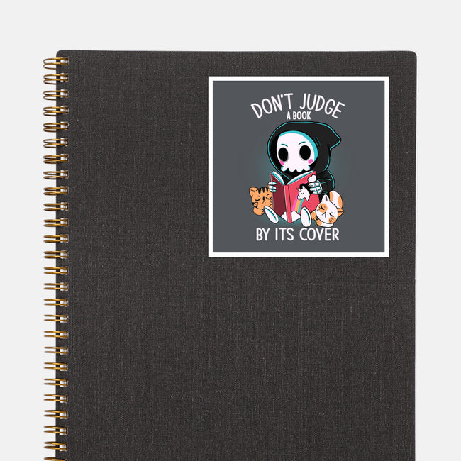 Don't Judge-none glossy sticker-Conjura Geek