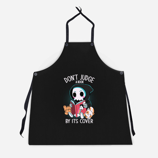 Don't Judge-unisex kitchen apron-Conjura Geek