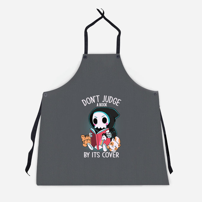 Don't Judge-unisex kitchen apron-Conjura Geek