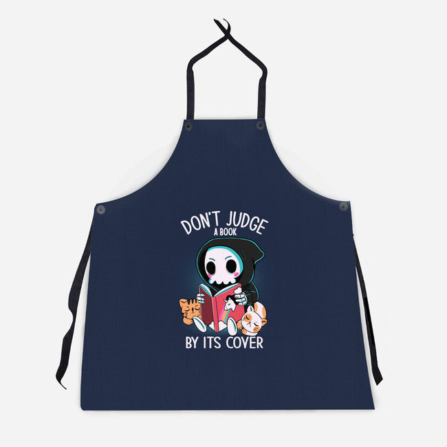 Don't Judge-unisex kitchen apron-Conjura Geek