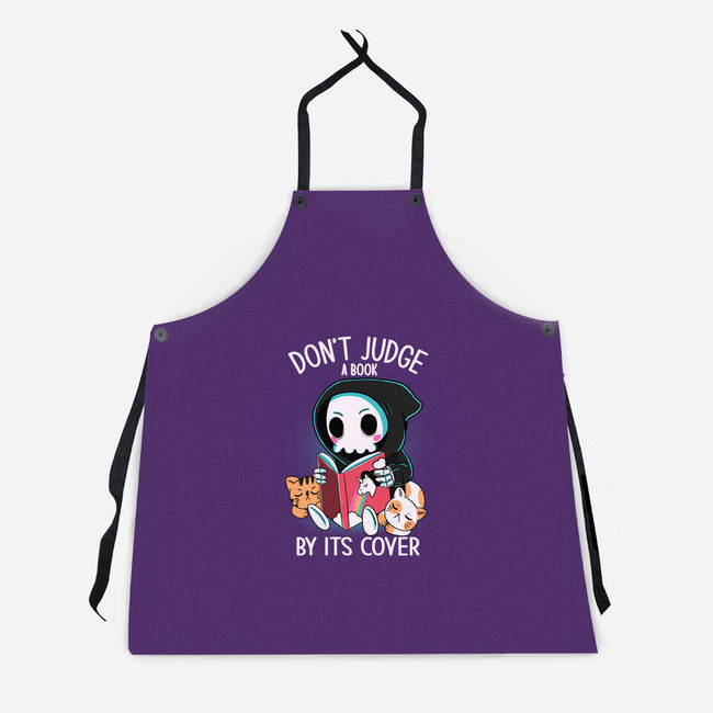 Don't Judge-unisex kitchen apron-Conjura Geek