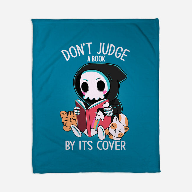 Don't Judge-none fleece blanket-Conjura Geek
