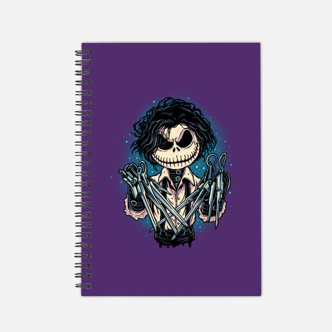 Nightmare About Scissors-none dot grid notebook-momma_gorilla
