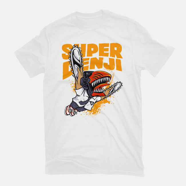 Flying Chainsawman-mens basic tee-spoilerinc