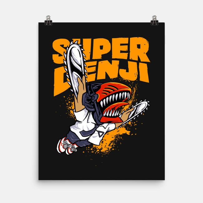 Flying Chainsawman-none matte poster-spoilerinc
