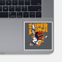 Flying Chainsawman-none glossy sticker-spoilerinc