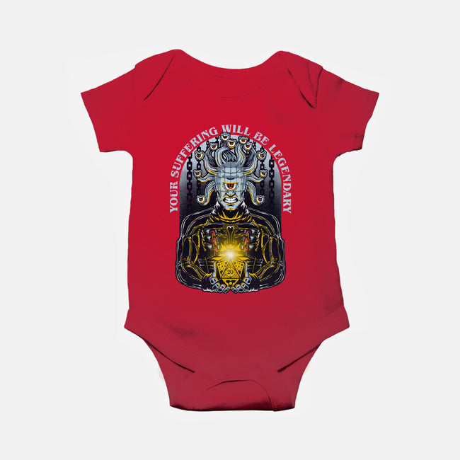 Your Suffering Will Be Legendary-baby basic onesie-The Inked Smith