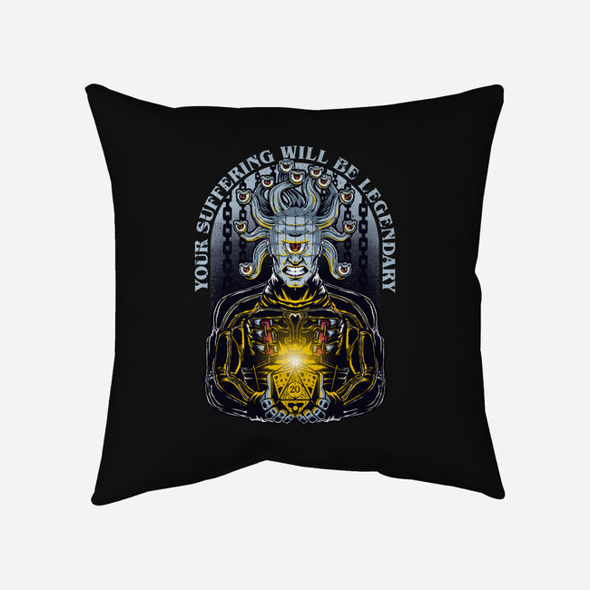 Your Suffering Will Be Legendary-none removable cover w insert throw pillow-The Inked Smith