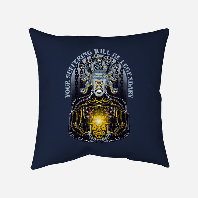 Your Suffering Will Be Legendary-none removable cover w insert throw pillow-The Inked Smith